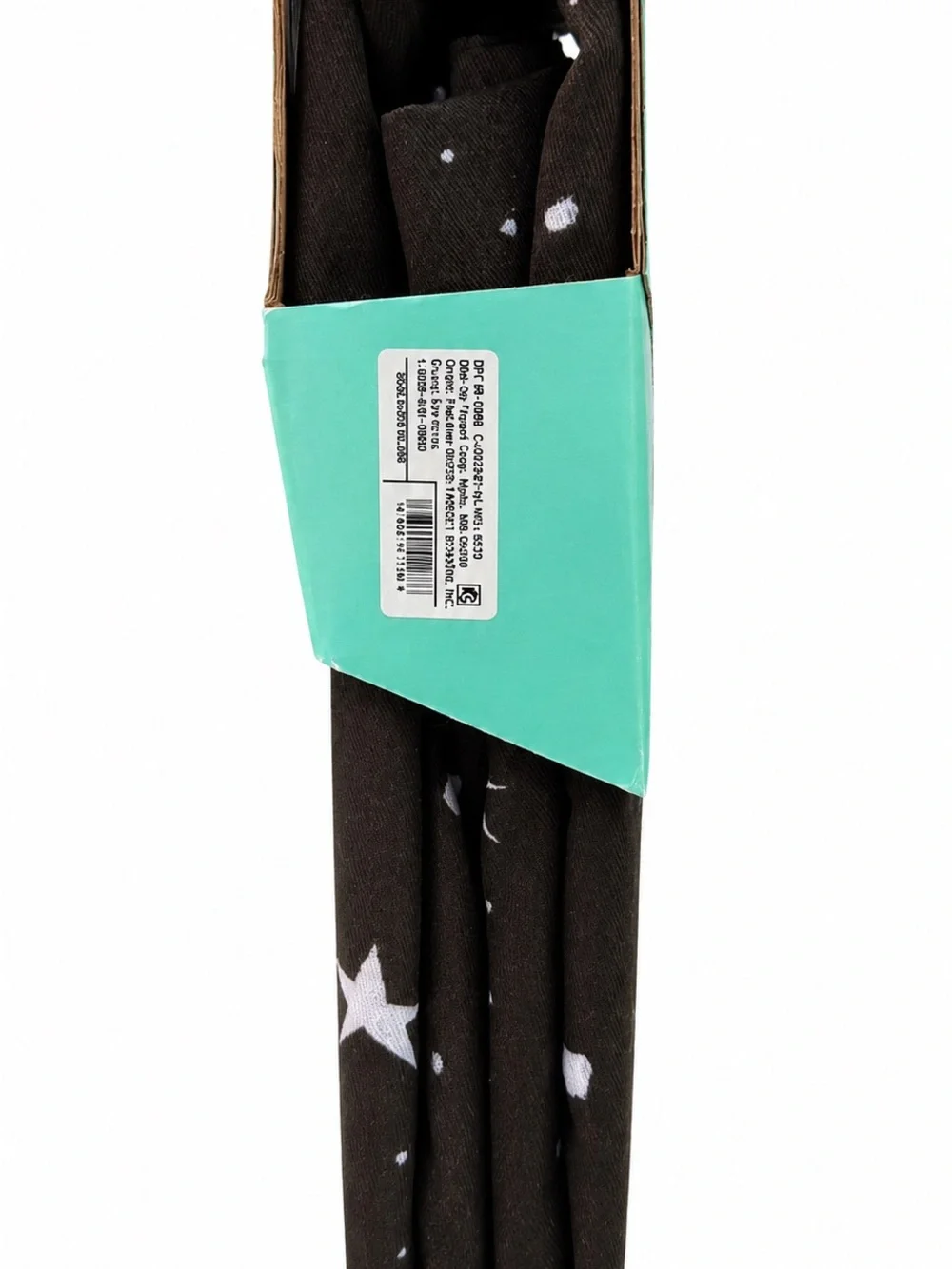 Pillowfort Glow in Dark Blackout Curtain Black Stars 42x84